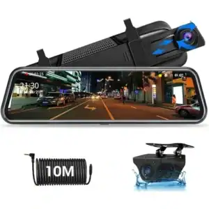 Flexibles Handy-Display mit Dashcam und Rückfahrscheinwerfer für sichere Fahrt und einfache Bedienung in Fahrzeugen.