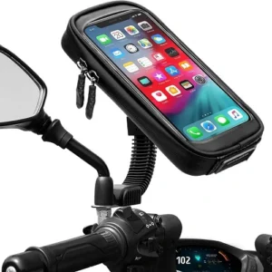 Faneam Universal Motorrad Handyhalterung Wasserdicht Smartphone