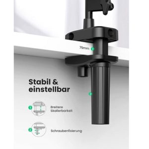 flexible handyhalterung mit metallarm