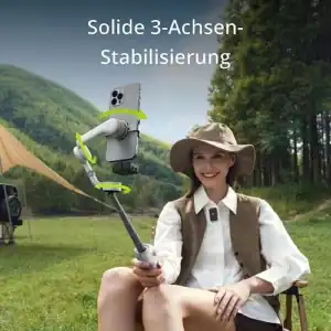 Stabile Auto-Handyhalterung mit 3-Achsen Stabilisierung für sicheren Smartphone-Halter.
