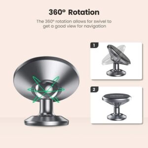 Die Ugreen Magnethalterung ist 360 Grad drehbar