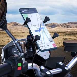 Handyhalterung Motorrad schnelle Verbindung mit Ladegerät 2.1A